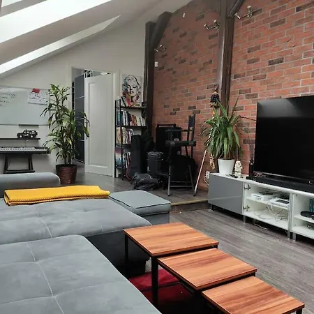 Luxury 72 Meters Penthouse Panoramic View Lägenhet Prag